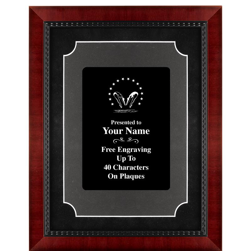 11X14 HEIRLOOM MTL BK PLT PLQ