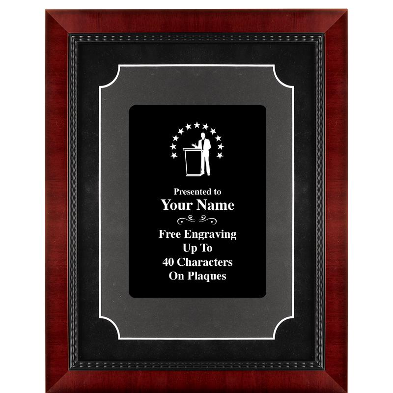 11X14 HEIRLOOM MTL BK PLT PLQ