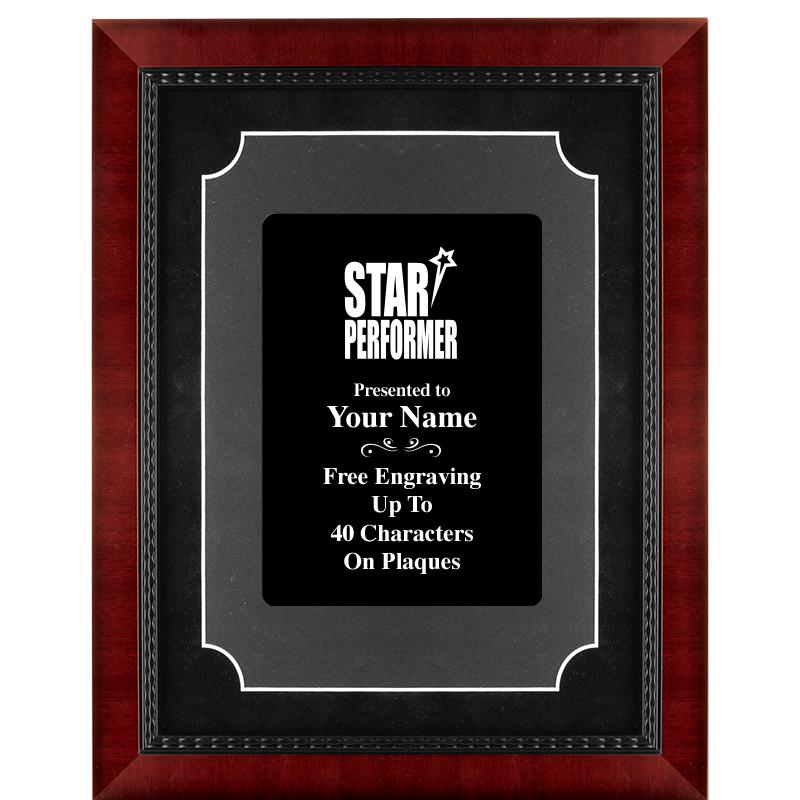 11X14 HEIRLOOM MTL BK PLT PLQ