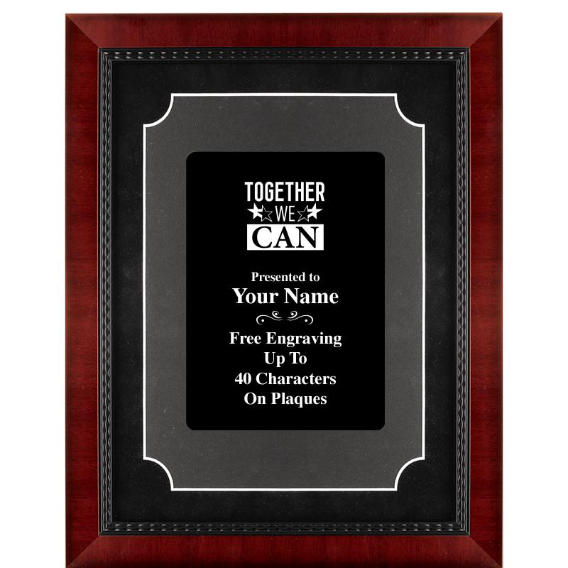 11X14 HEIRLOOM MTL BK PLT PLQ