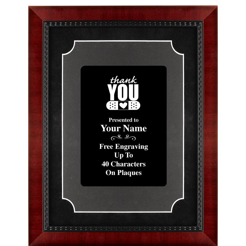 11X14 HEIRLOOM MTL BK PLT PLQ