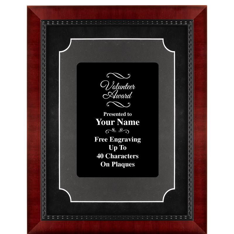 11X14 HEIRLOOM MTL BK PLT PLQ