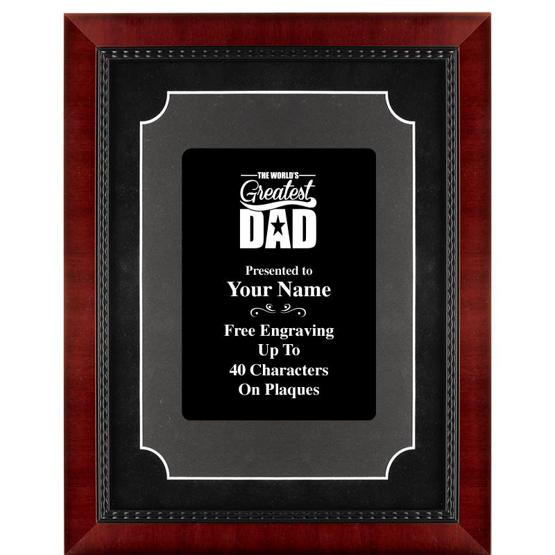 11X14 HEIRLOOM MTL BK PLT PLQ