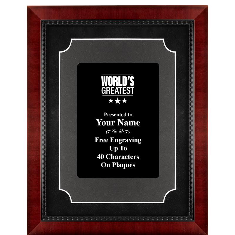 11X14 HEIRLOOM MTL BK PLT PLQ