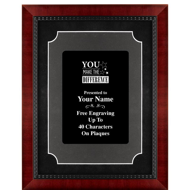 11X14 HEIRLOOM MTL BK PLT PLQ