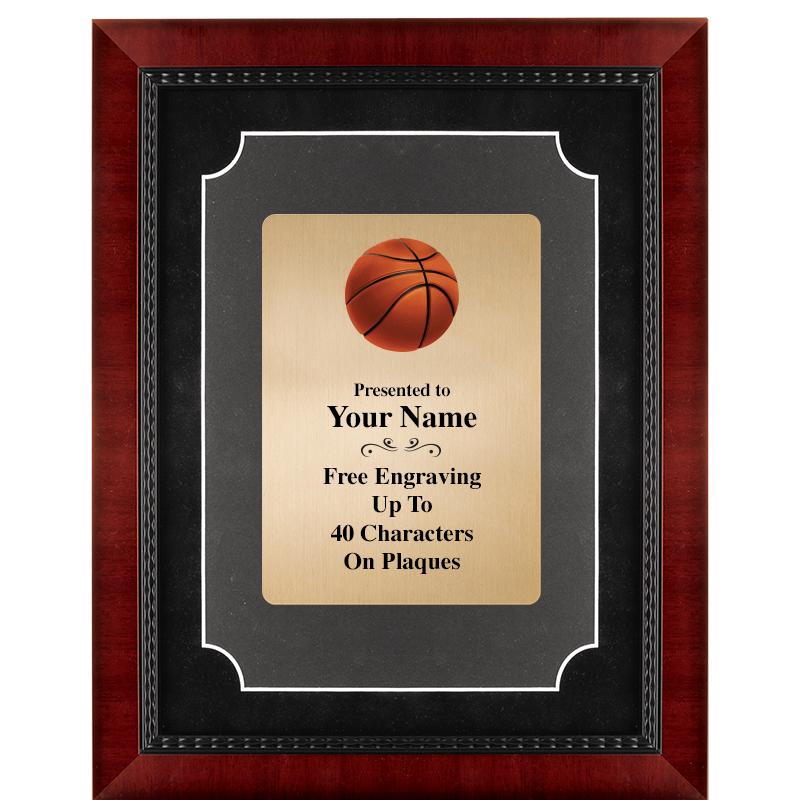 11X14 HEIRLOOM MTL GD PLT PLQ