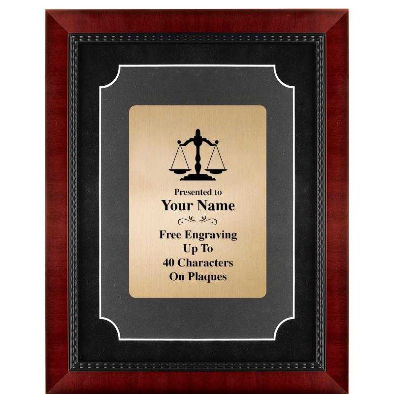 11X14 HEIRLOOM MTL GD PLT PLQ