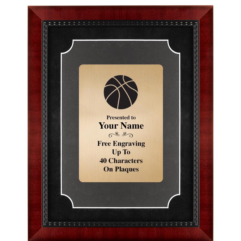 11X14 HEIRLOOM MTL GD PLT PLQ