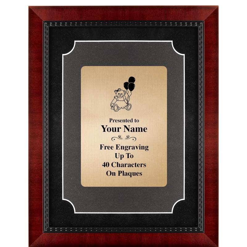 11X14 HEIRLOOM MTL GD PLT PLQ