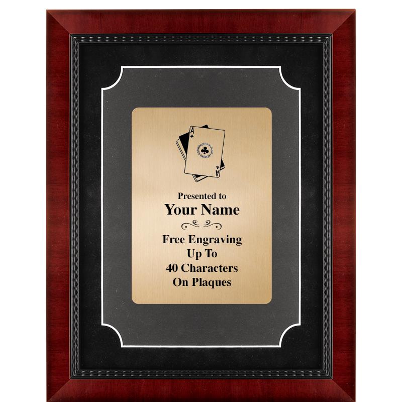 11X14 HEIRLOOM MTL GD PLT PLQ