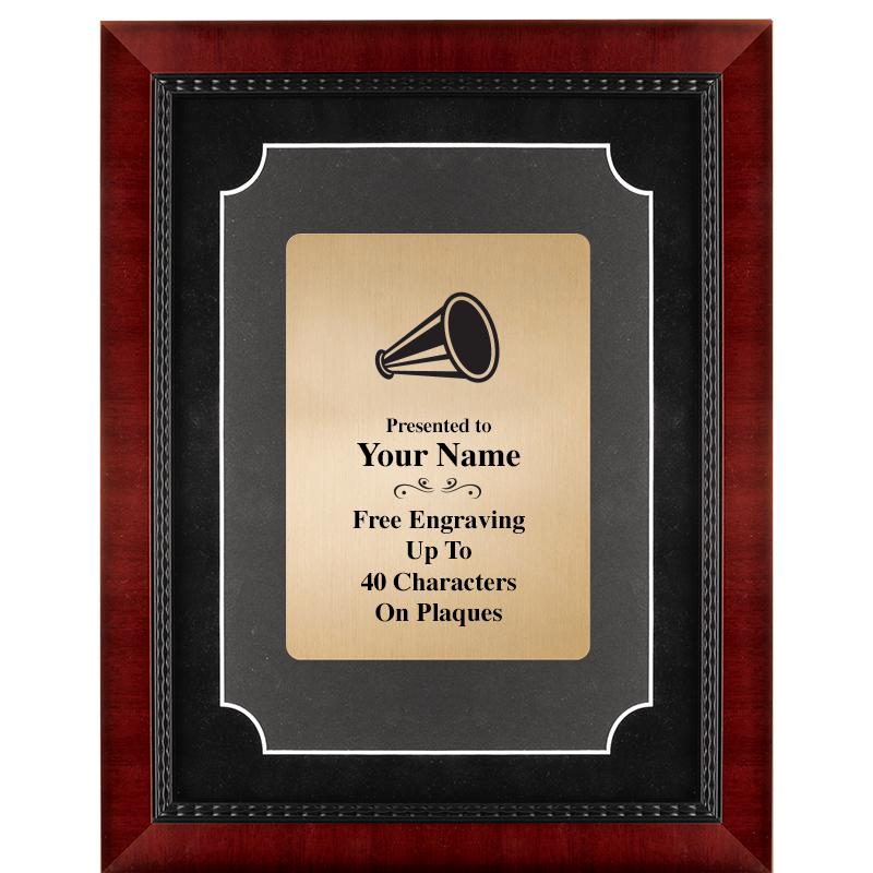 11X14 HEIRLOOM MTL GD PLT PLQ