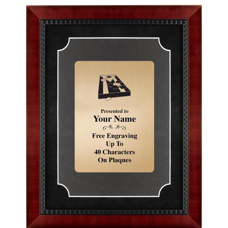 11X14 HEIRLOOM MTL GD PLT PLQ