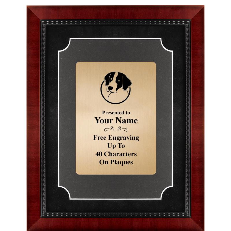 11X14 HEIRLOOM MTL GD PLT PLQ