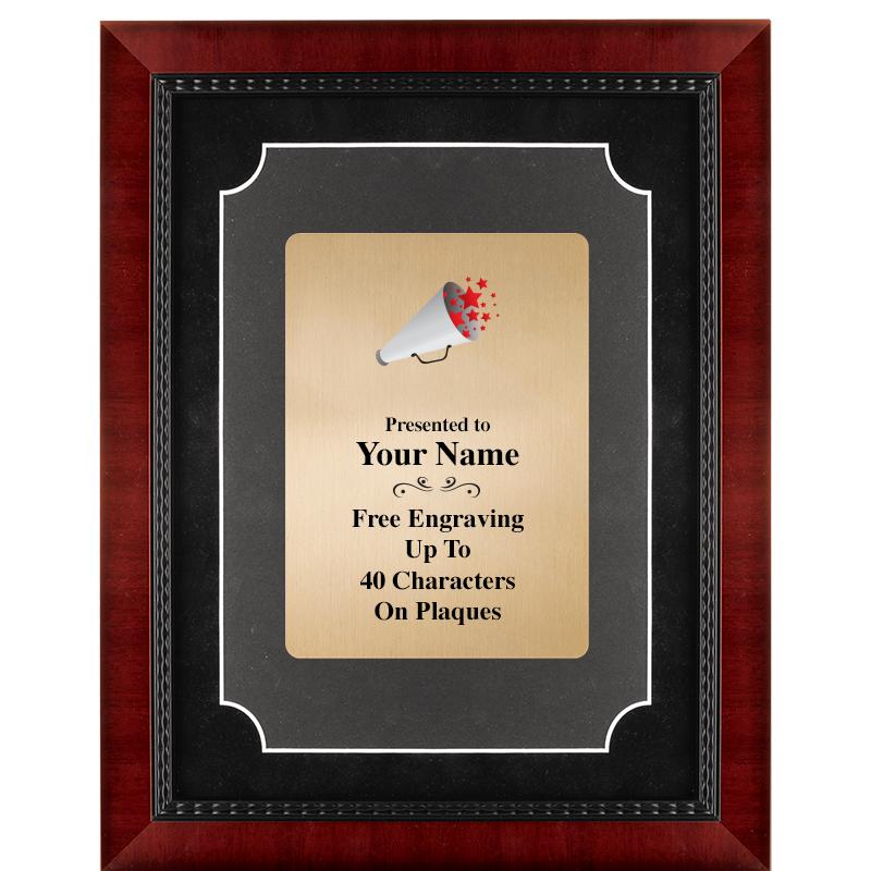 11X14 HEIRLOOM MTL GD PLT PLQ