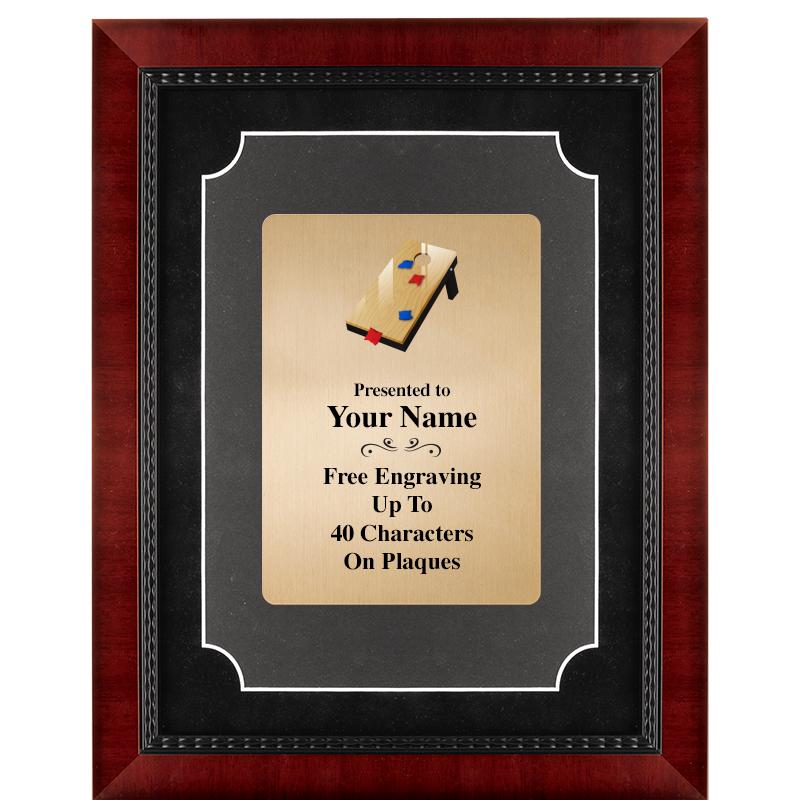 11X14 HEIRLOOM MTL GD PLT PLQ