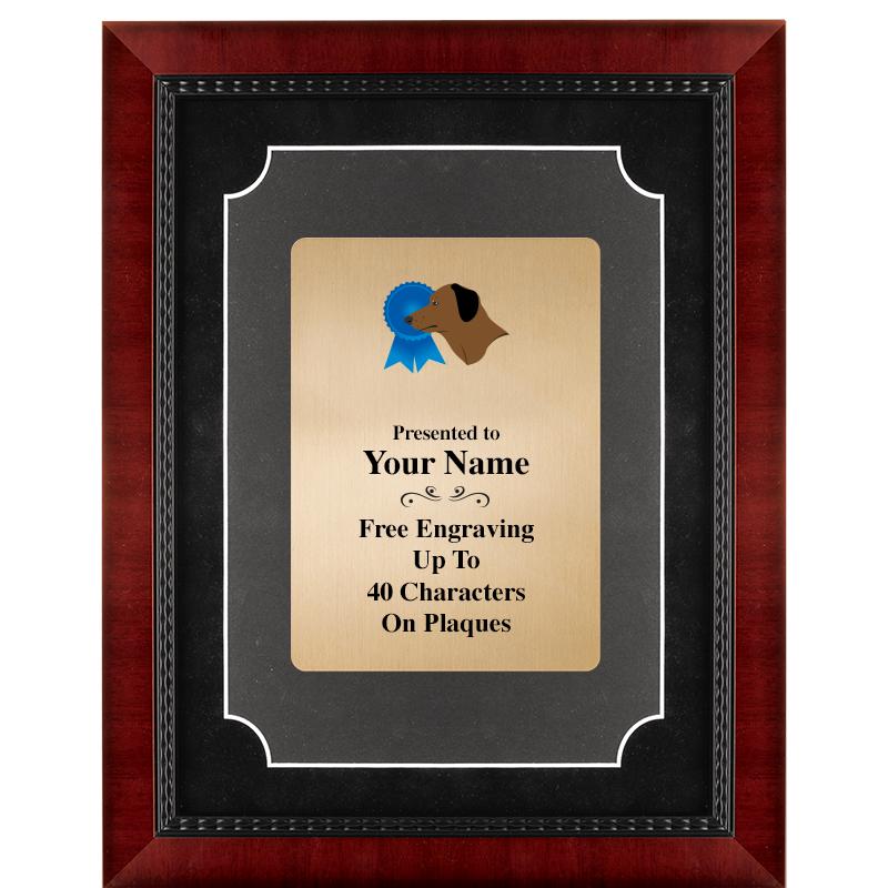 11X14 HEIRLOOM MTL GD PLT PLQ