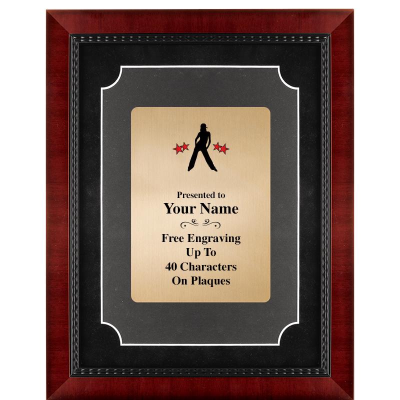 11X14 HEIRLOOM MTL GD PLT PLQ