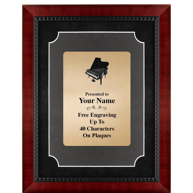 11X14 HEIRLOOM MTL GD PLT PLQ