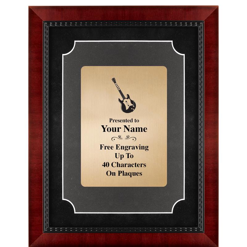 11X14 HEIRLOOM MTL GD PLT PLQ