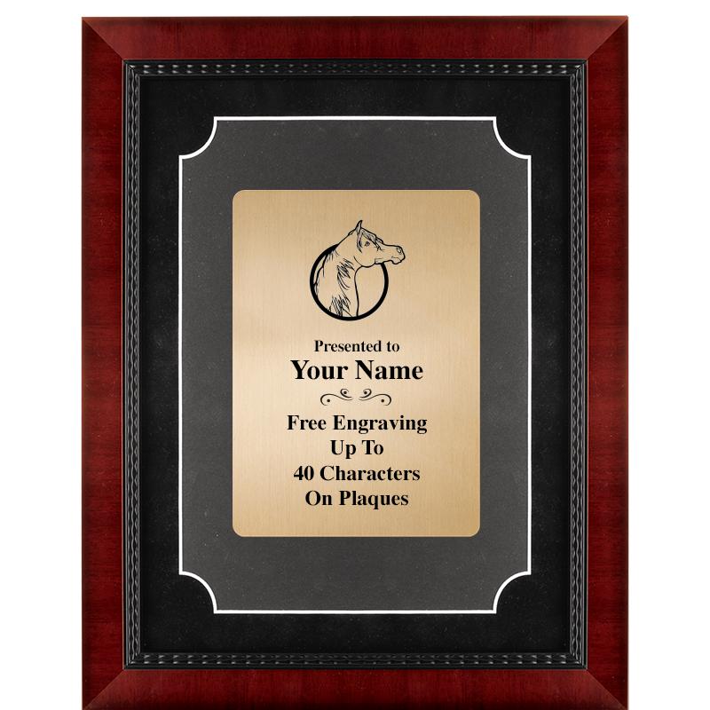 11X14 HEIRLOOM MTL GD PLT PLQ