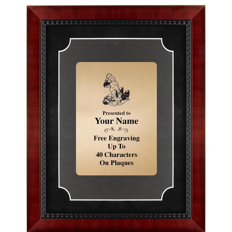 11X14 HEIRLOOM MTL GD PLT PLQ