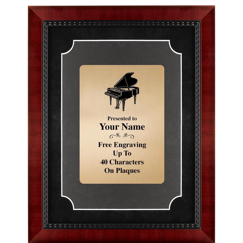 11X14 HEIRLOOM MTL GD PLT PLQ