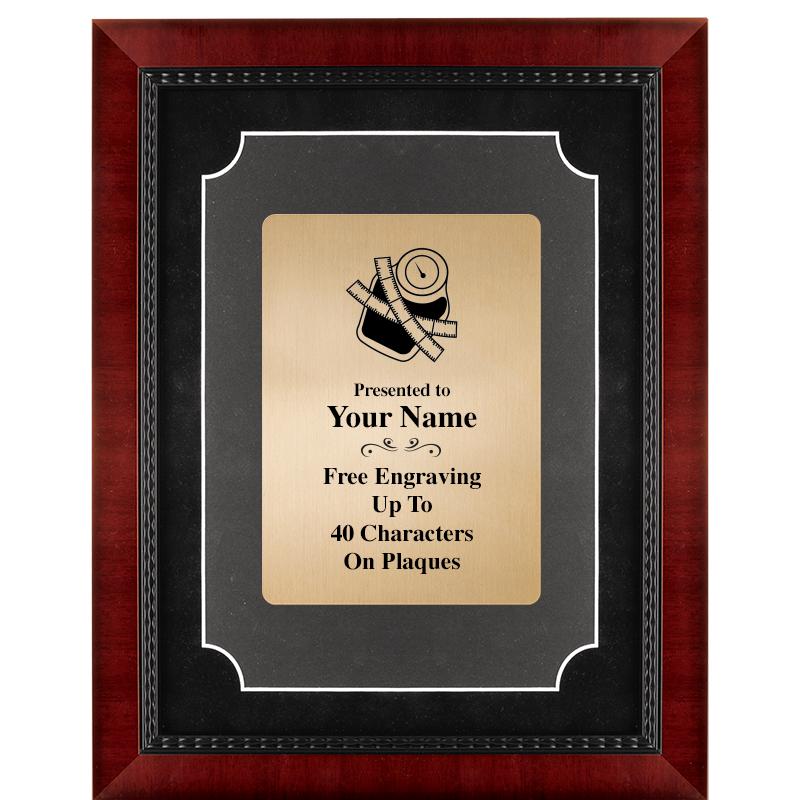 11X14 HEIRLOOM MTL GD PLT PLQ