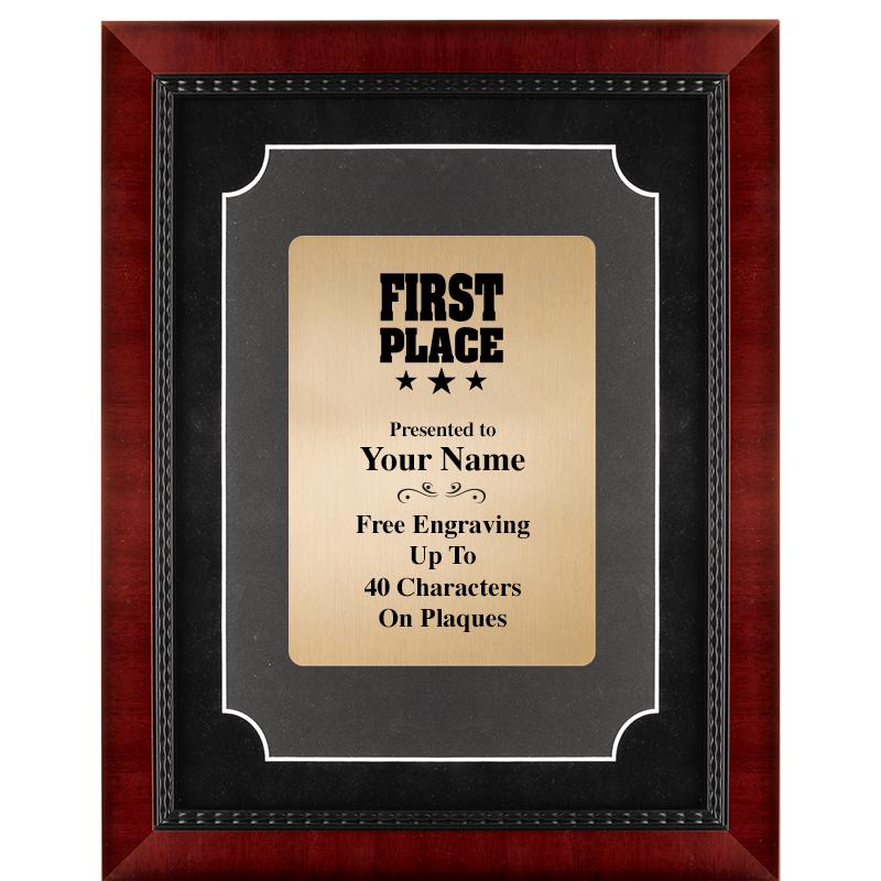 11X14 HEIRLOOM MTL GD PLT PLQ