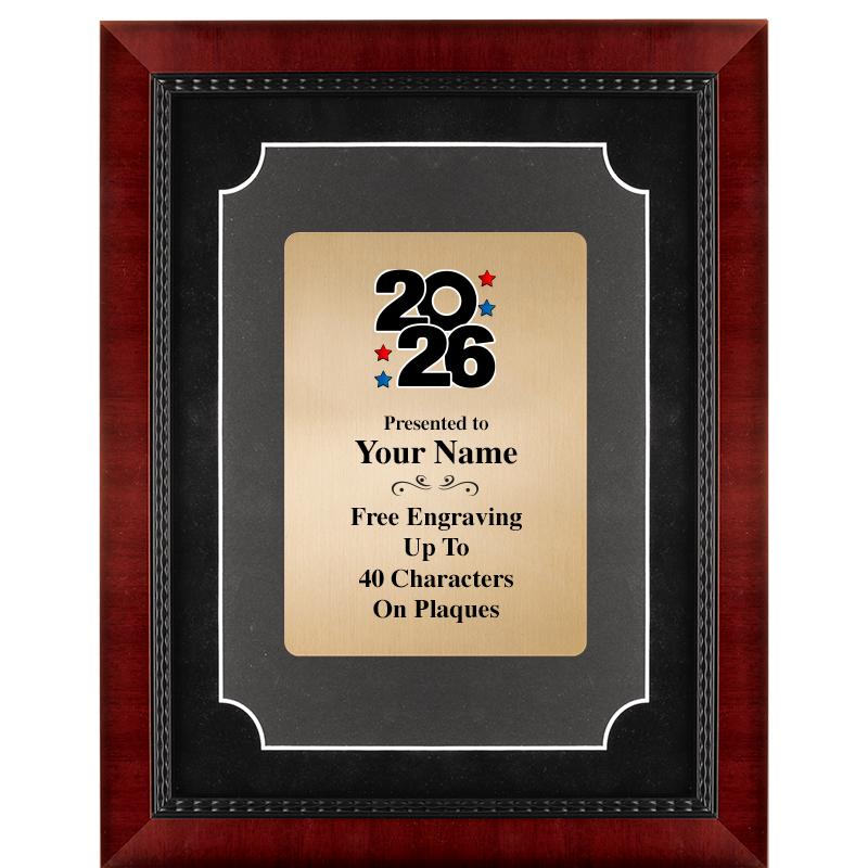 11X14 HEIRLOOM MTL GD PLT PLQ