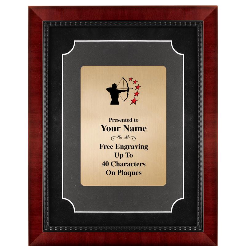 11X14 HEIRLOOM MTL GD PLT PLQ