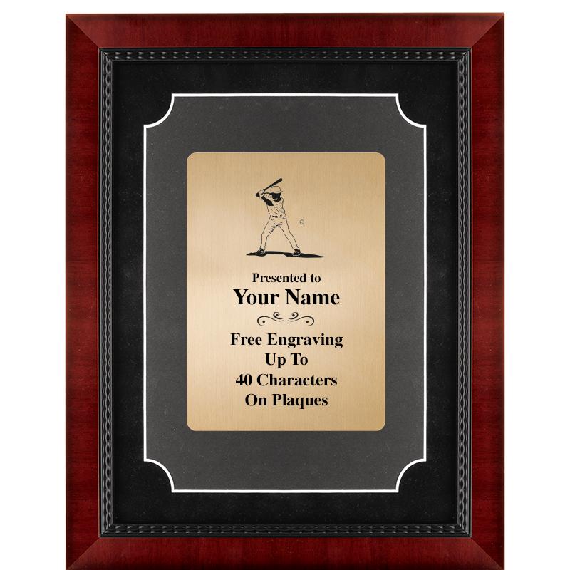 11X14 HEIRLOOM MTL GD PLT PLQ