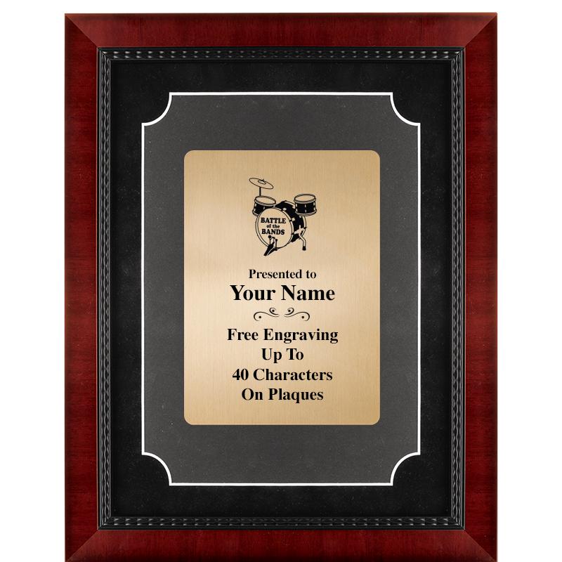 11X14 HEIRLOOM MTL GD PLT PLQ