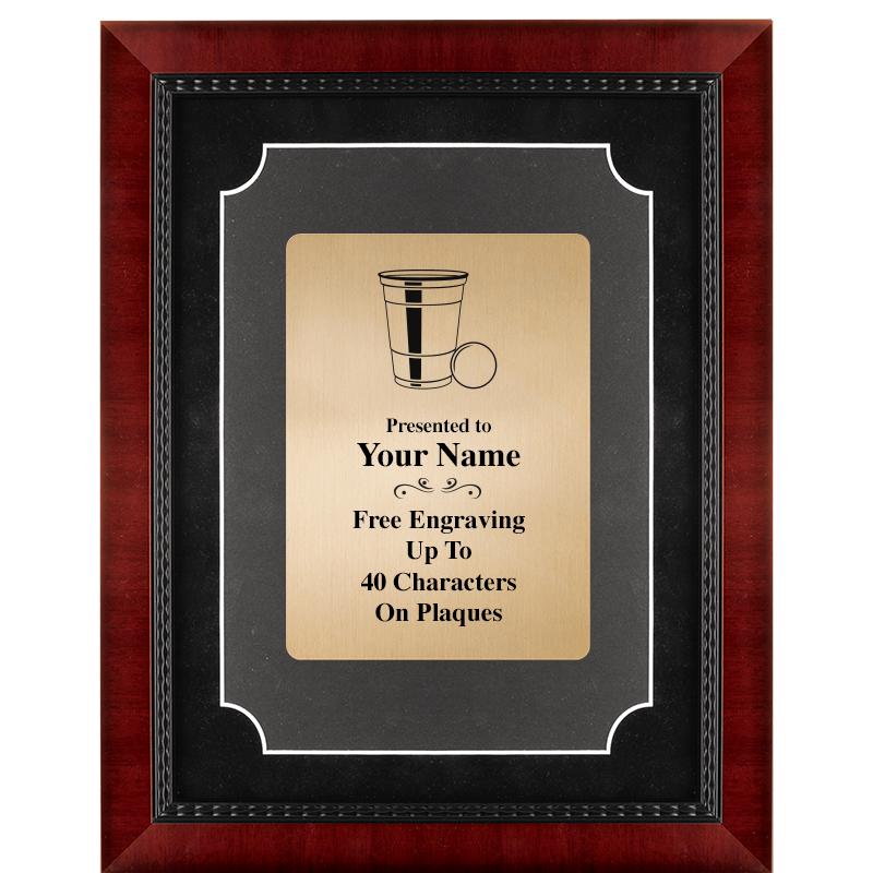 11X14 HEIRLOOM MTL GD PLT PLQ