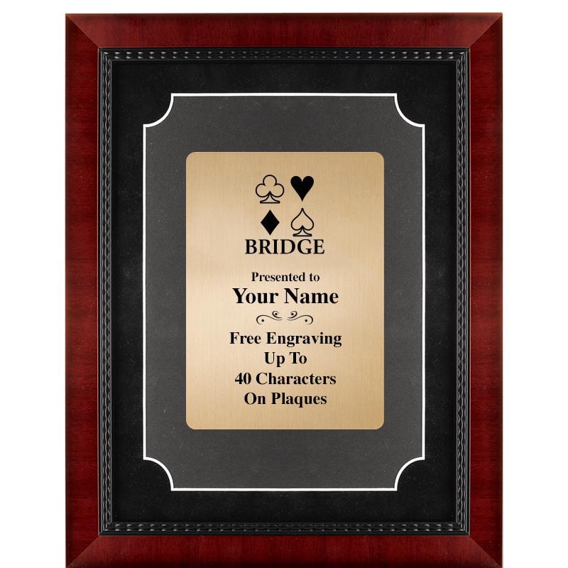 11X14 HEIRLOOM MTL GD PLT PLQ