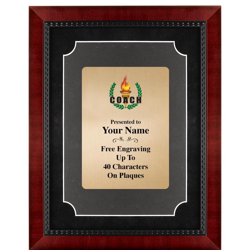 11X14 HEIRLOOM MTL GD PLT PLQ