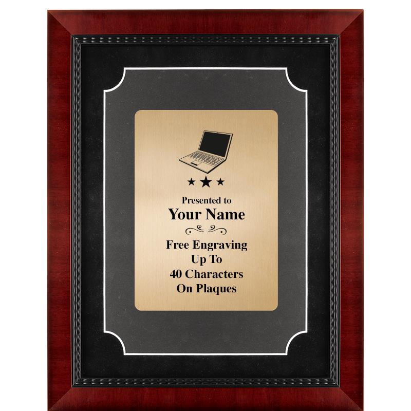 11X14 HEIRLOOM MTL GD PLT PLQ