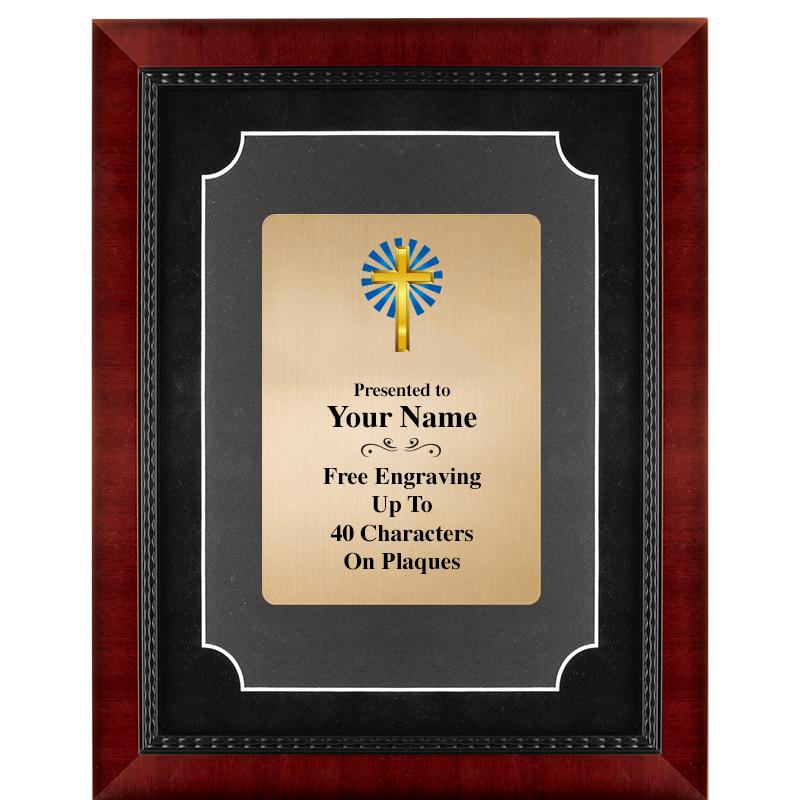 11X14 HEIRLOOM MTL GD PLT PLQ