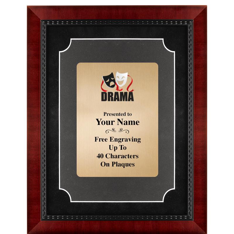 11X14 HEIRLOOM MTL GD PLT PLQ