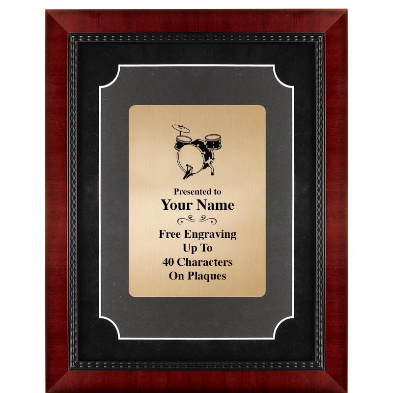 11X14 HEIRLOOM MTL GD PLT PLQ