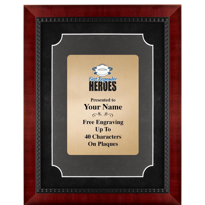 11X14 HEIRLOOM MTL GD PLT PLQ