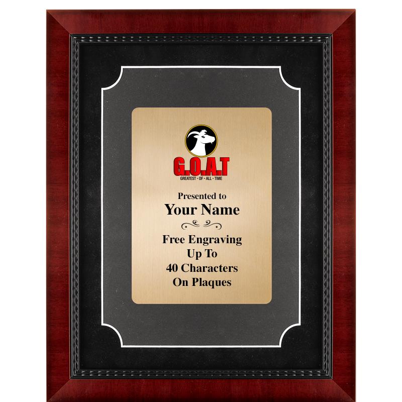 11X14 HEIRLOOM MTL GD PLT PLQ