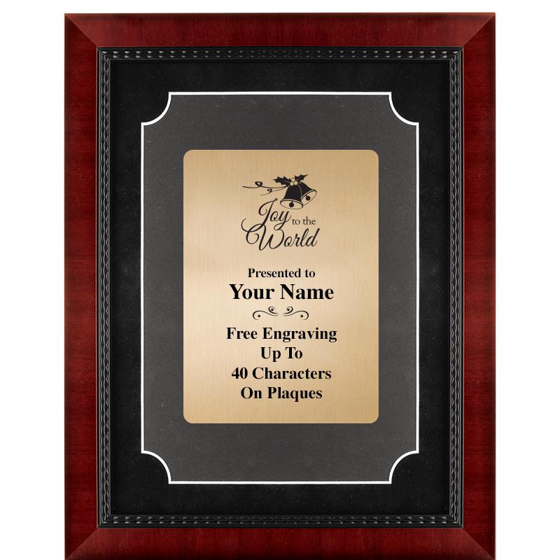 11X14 HEIRLOOM MTL GD PLT PLQ