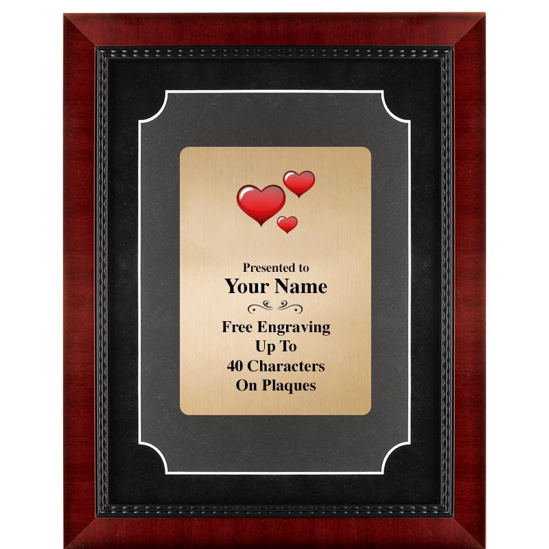 11X14 HEIRLOOM MTL GD PLT PLQ