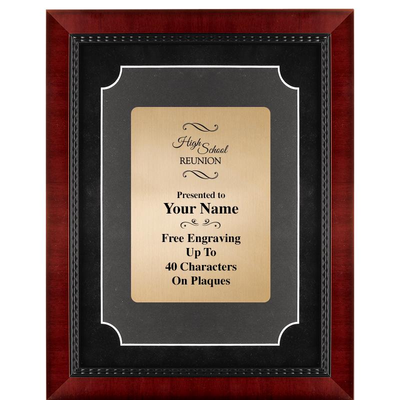 11X14 HEIRLOOM MTL GD PLT PLQ