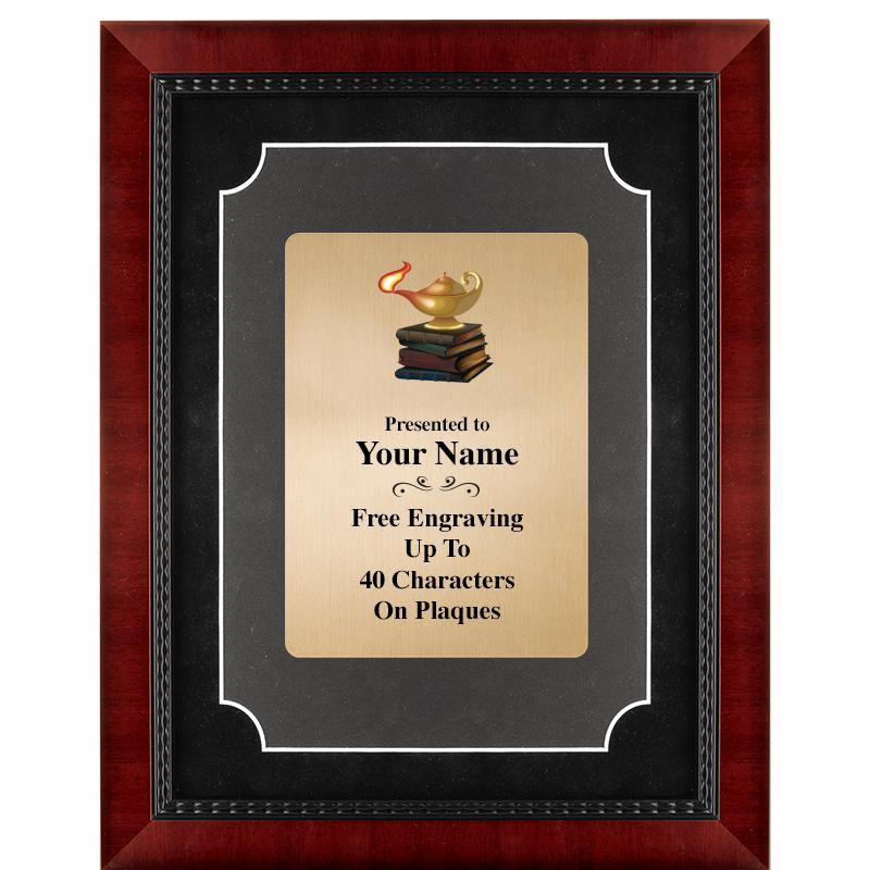 11X14 HEIRLOOM MTL GD PLT PLQ