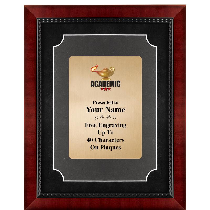 11X14 HEIRLOOM MTL GD PLT PLQ