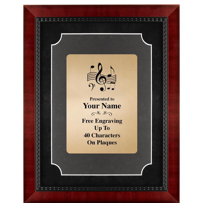 11X14 HEIRLOOM MTL GD PLT PLQ