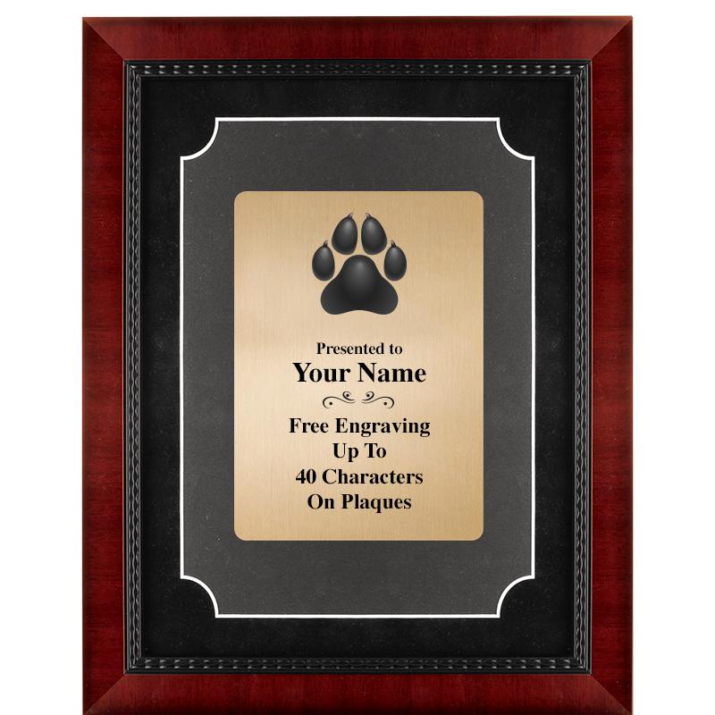 11X14 HEIRLOOM MTL GD PLT PLQ