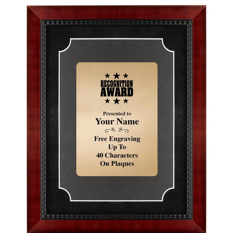 11X14 HEIRLOOM MTL GD PLT PLQ