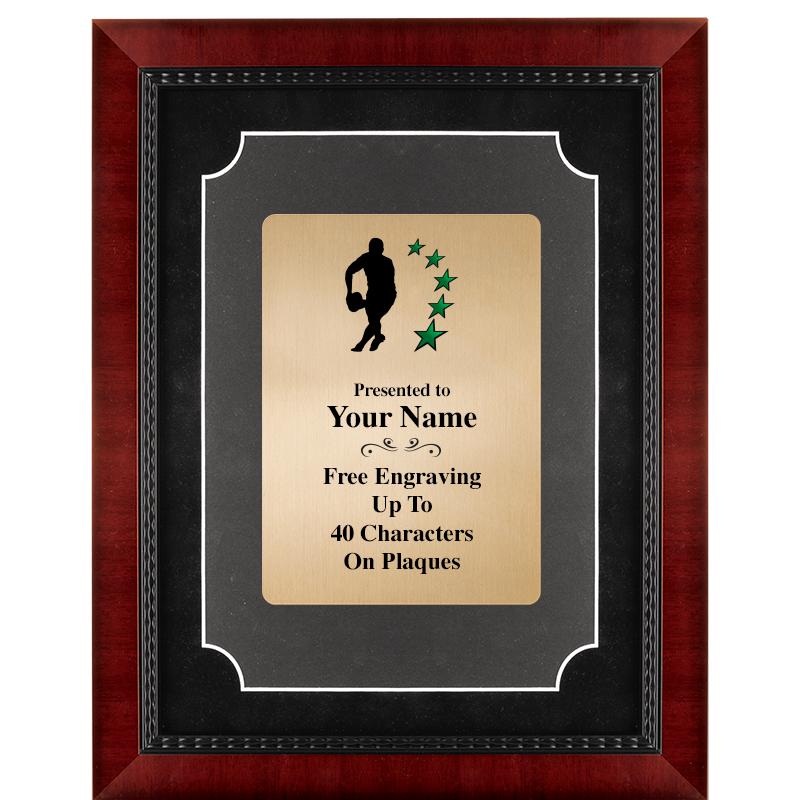 11X14 HEIRLOOM MTL GD PLT PLQ